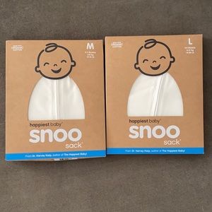Two SNOO sacks (size large and medium)